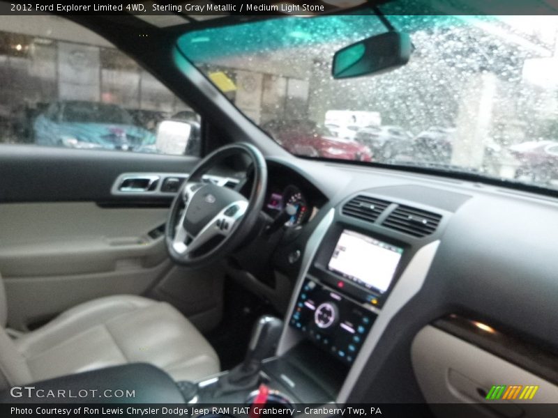 Sterling Gray Metallic / Medium Light Stone 2012 Ford Explorer Limited 4WD