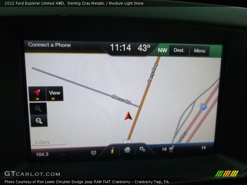 Sterling Gray Metallic / Medium Light Stone 2012 Ford Explorer Limited 4WD