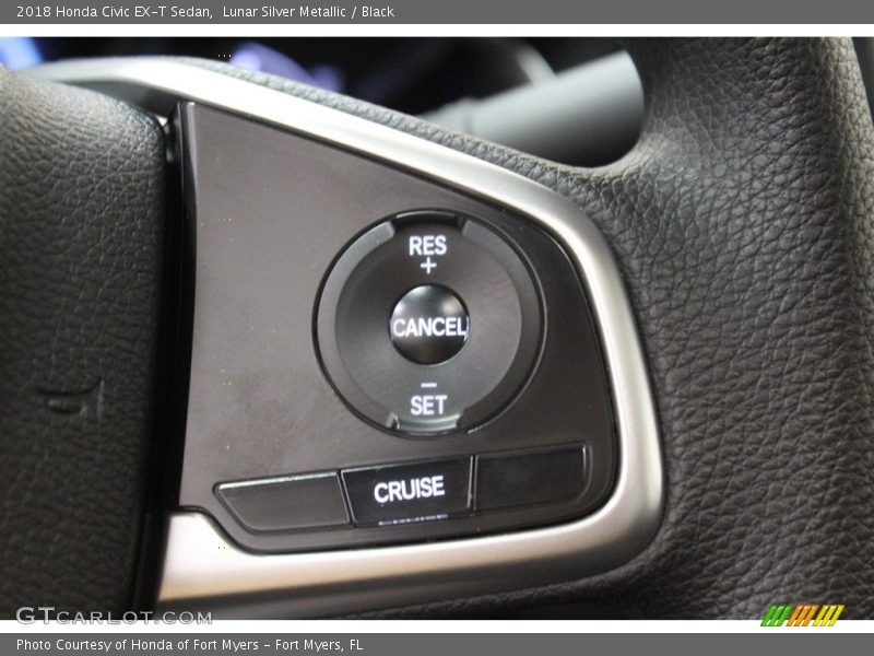 Controls of 2018 Civic EX-T Sedan