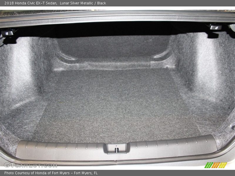 Lunar Silver Metallic / Black 2018 Honda Civic EX-T Sedan