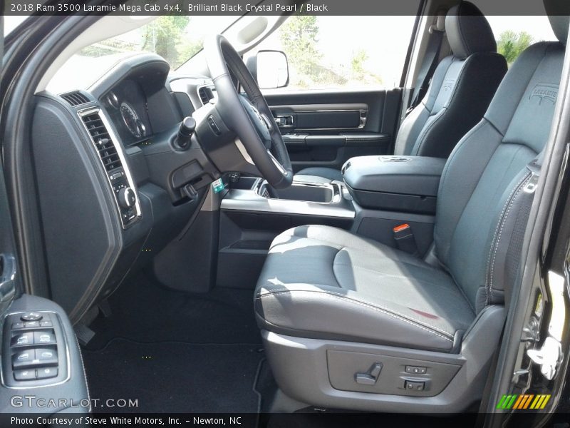  2018 3500 Laramie Mega Cab 4x4 Black Interior