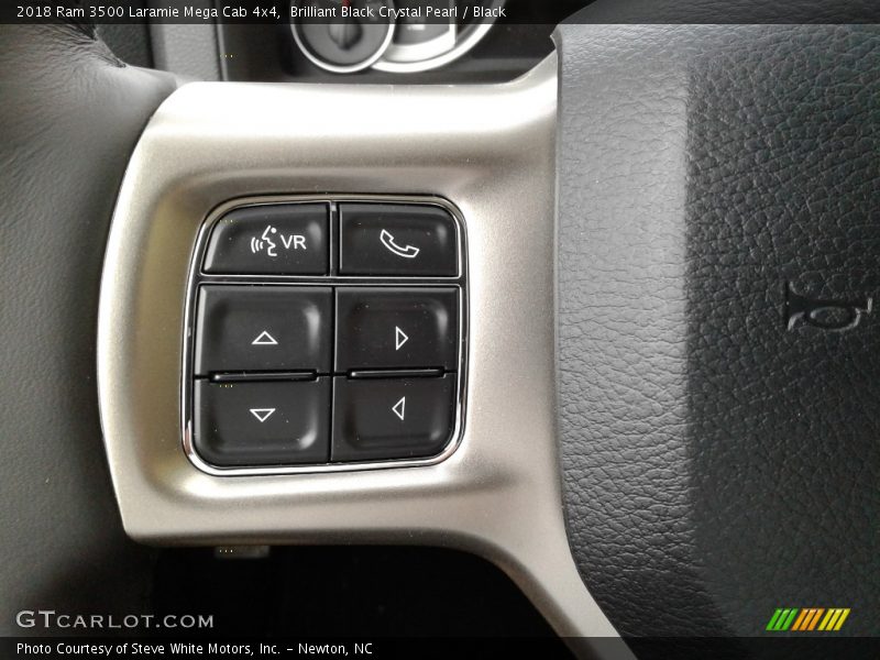 Controls of 2018 3500 Laramie Mega Cab 4x4