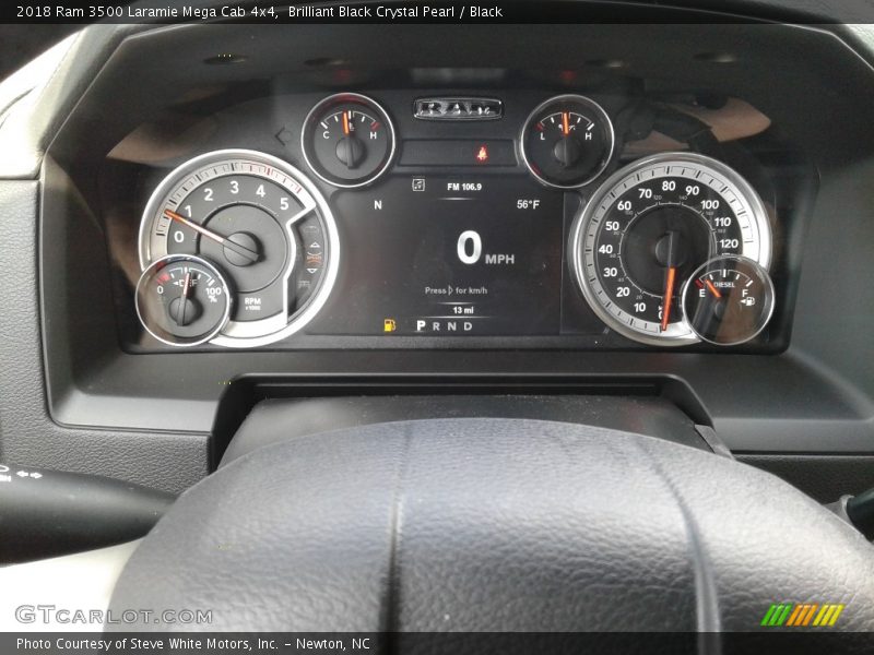  2018 3500 Laramie Mega Cab 4x4 Laramie Mega Cab 4x4 Gauges