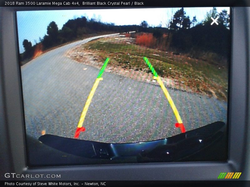 Brilliant Black Crystal Pearl / Black 2018 Ram 3500 Laramie Mega Cab 4x4