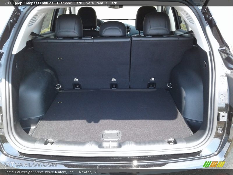 Diamond Black Crystal Pearl / Black 2018 Jeep Compass Latitude
