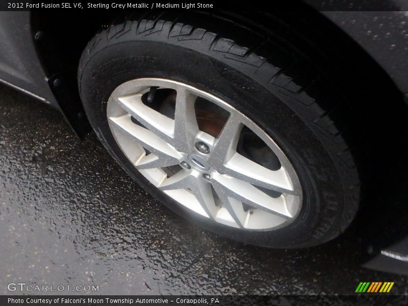 Sterling Grey Metallic / Medium Light Stone 2012 Ford Fusion SEL V6