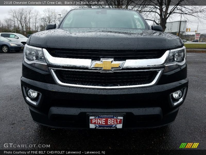 Black / Jet Black/Dark Ash 2018 Chevrolet Colorado LT Crew Cab