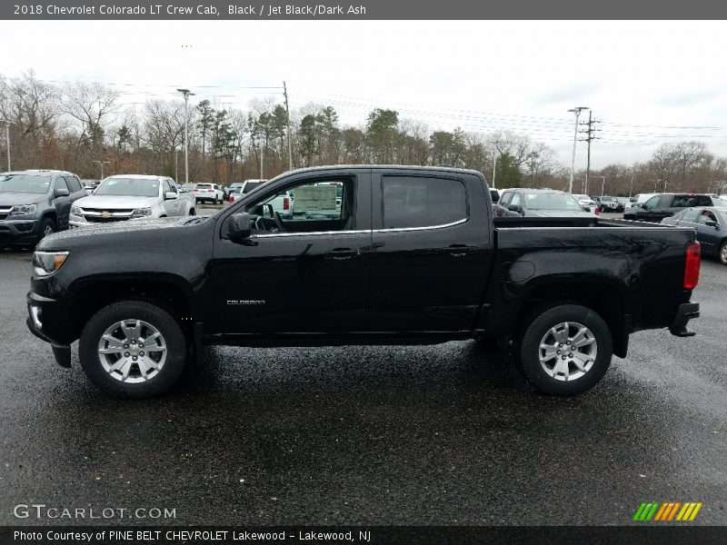 Black / Jet Black/Dark Ash 2018 Chevrolet Colorado LT Crew Cab