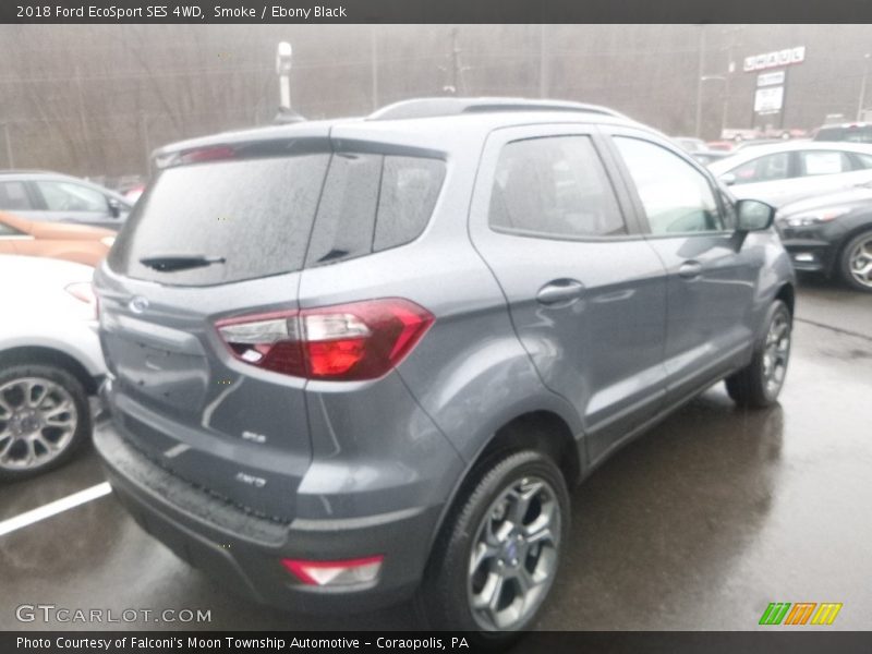 Smoke / Ebony Black 2018 Ford EcoSport SES 4WD