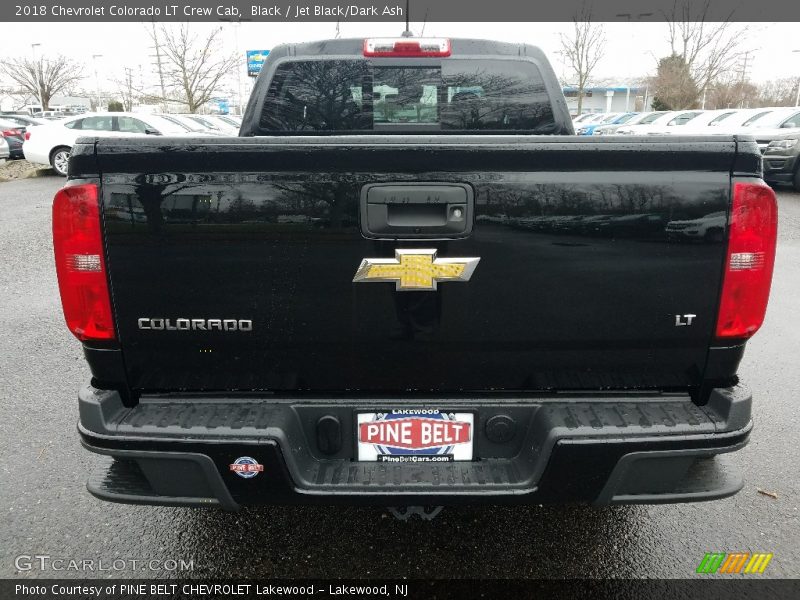 Black / Jet Black/Dark Ash 2018 Chevrolet Colorado LT Crew Cab