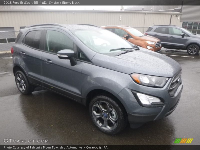 Smoke / Ebony Black 2018 Ford EcoSport SES 4WD