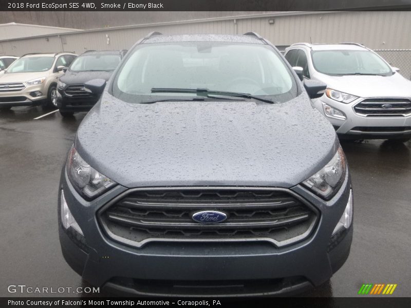 Smoke / Ebony Black 2018 Ford EcoSport SES 4WD