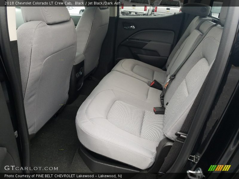 Rear Seat of 2018 Colorado LT Crew Cab