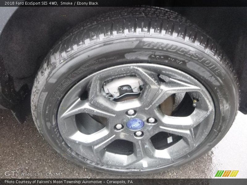 Smoke / Ebony Black 2018 Ford EcoSport SES 4WD