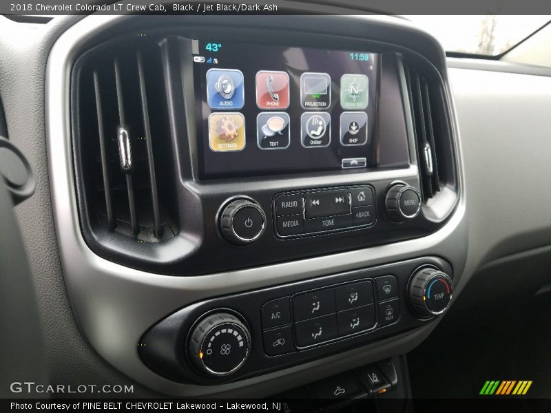 Controls of 2018 Colorado LT Crew Cab