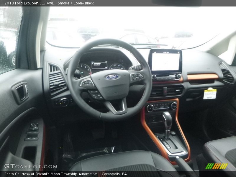 Smoke / Ebony Black 2018 Ford EcoSport SES 4WD