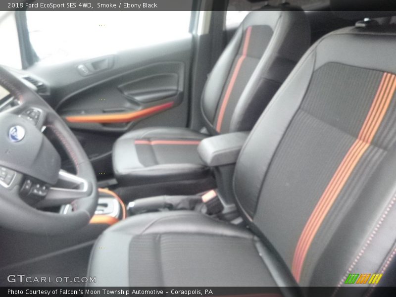 Smoke / Ebony Black 2018 Ford EcoSport SES 4WD