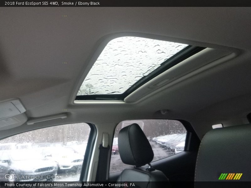 Smoke / Ebony Black 2018 Ford EcoSport SES 4WD