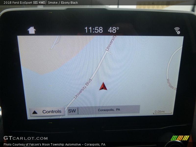Smoke / Ebony Black 2018 Ford EcoSport SES 4WD