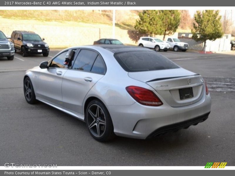 Iridium Silver Metallic / Black 2017 Mercedes-Benz C 43 AMG 4Matic Sedan