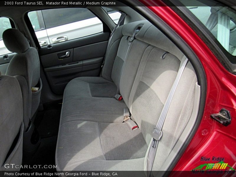 Matador Red Metallic / Medium Graphite 2003 Ford Taurus SES