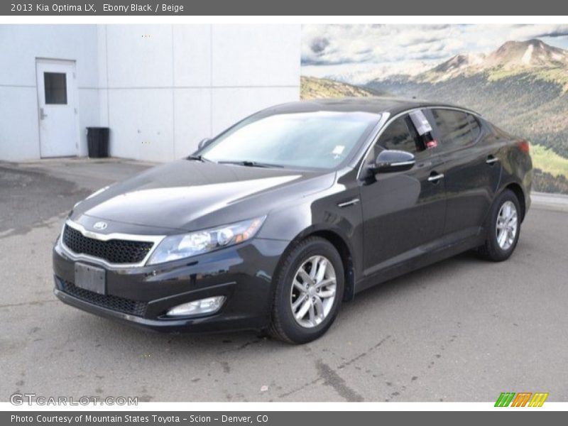 Ebony Black / Beige 2013 Kia Optima LX
