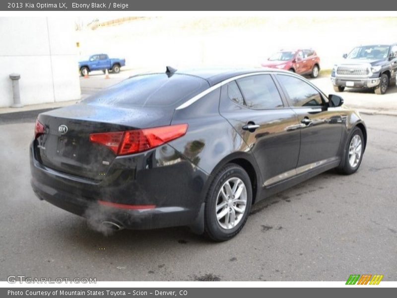 Ebony Black / Beige 2013 Kia Optima LX