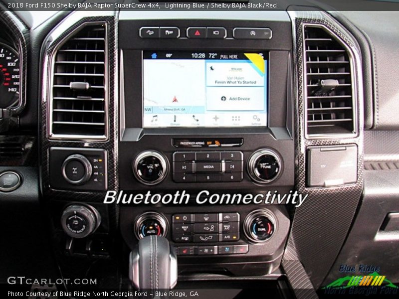 Lightning Blue / Shelby BAJA Black/Red 2018 Ford F150 Shelby BAJA Raptor SuperCrew 4x4