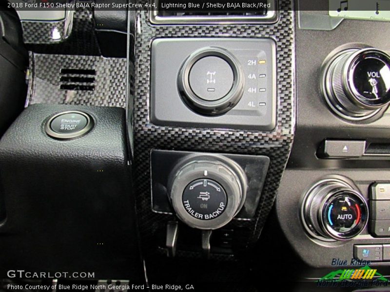 Lightning Blue / Shelby BAJA Black/Red 2018 Ford F150 Shelby BAJA Raptor SuperCrew 4x4