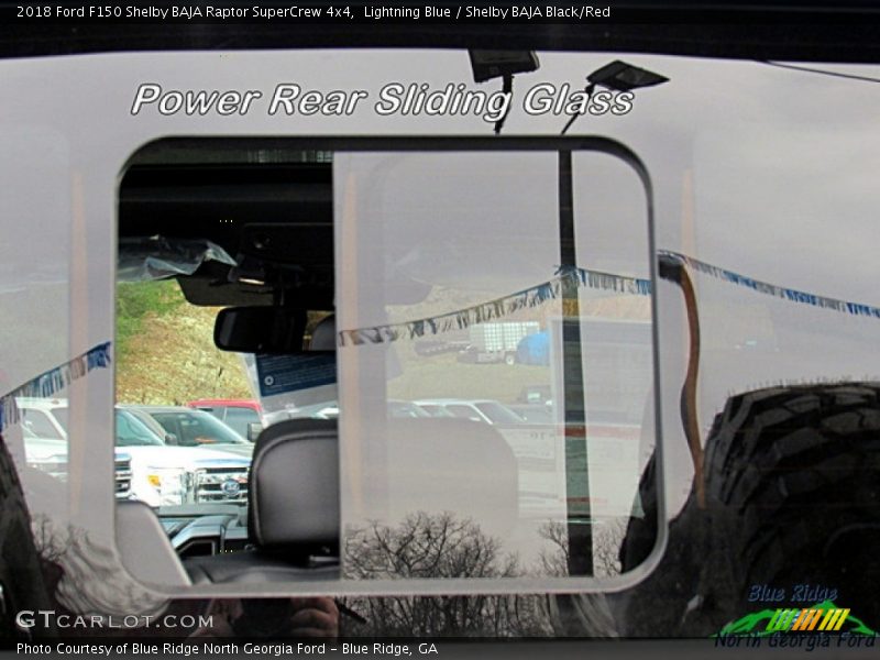 Lightning Blue / Shelby BAJA Black/Red 2018 Ford F150 Shelby BAJA Raptor SuperCrew 4x4