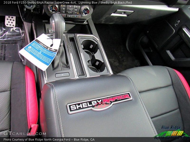 Lightning Blue / Shelby BAJA Black/Red 2018 Ford F150 Shelby BAJA Raptor SuperCrew 4x4