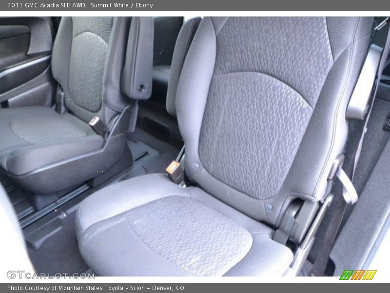 Summit White / Ebony 2011 GMC Acadia SLE AWD