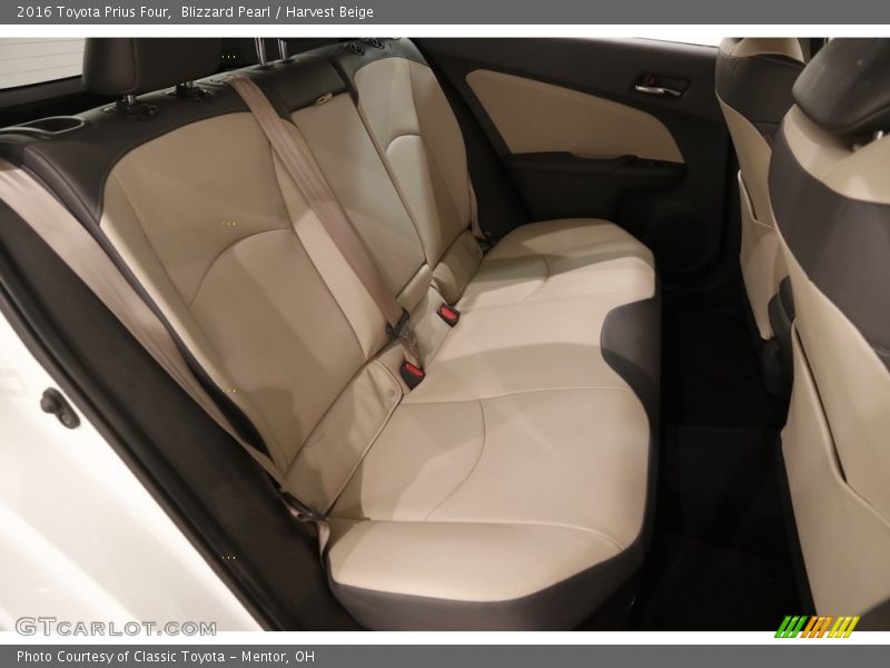 Blizzard Pearl / Harvest Beige 2016 Toyota Prius Four