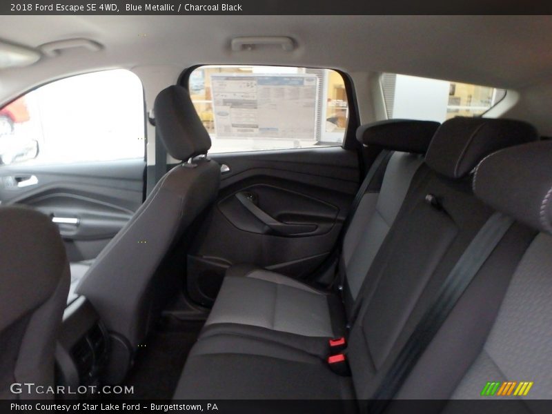 Blue Metallic / Charcoal Black 2018 Ford Escape SE 4WD