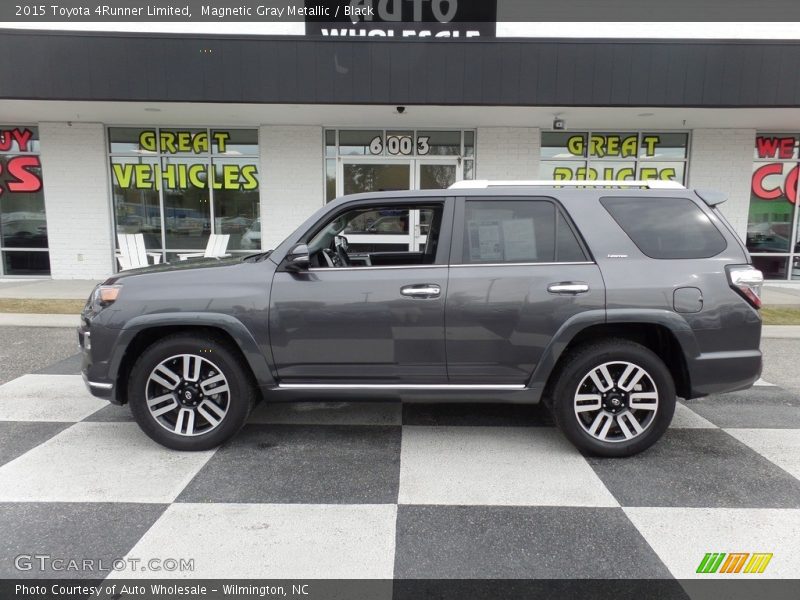 Magnetic Gray Metallic / Black 2015 Toyota 4Runner Limited