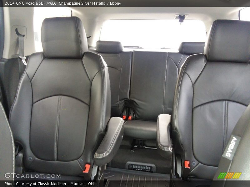 Champagne Silver Metallic / Ebony 2014 GMC Acadia SLT AWD