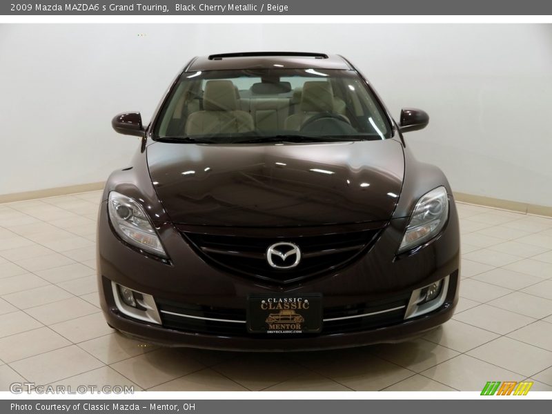 Black Cherry Metallic / Beige 2009 Mazda MAZDA6 s Grand Touring