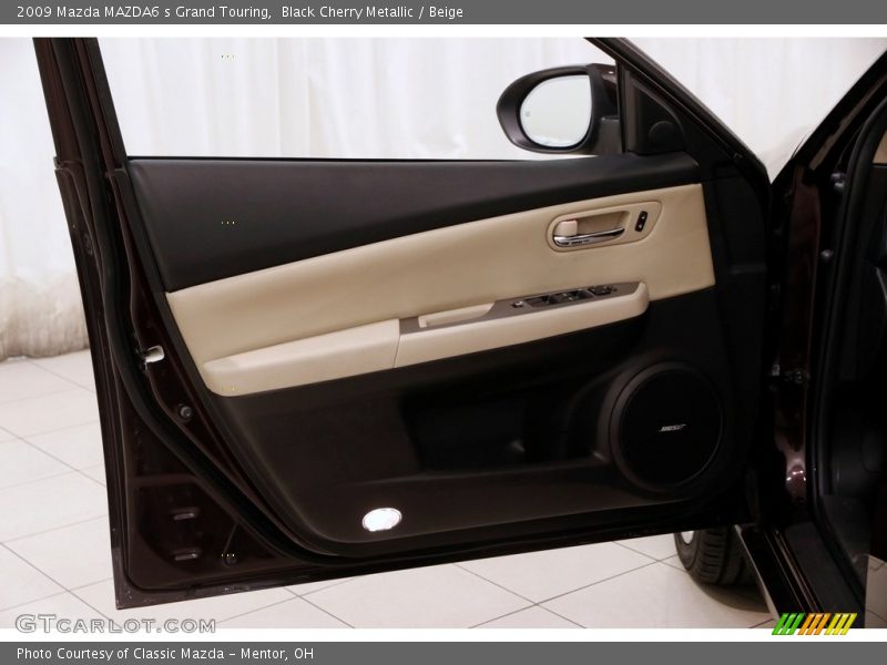 Black Cherry Metallic / Beige 2009 Mazda MAZDA6 s Grand Touring