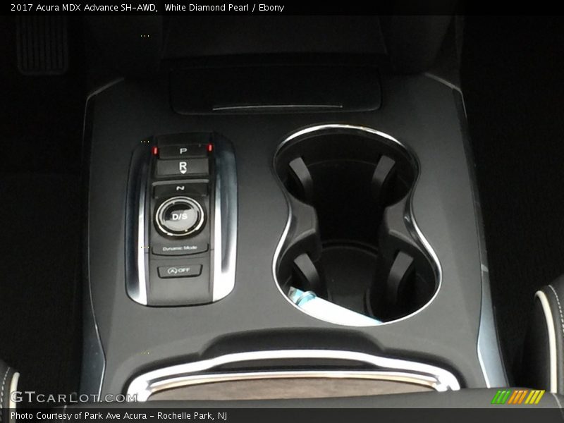 White Diamond Pearl / Ebony 2017 Acura MDX Advance SH-AWD