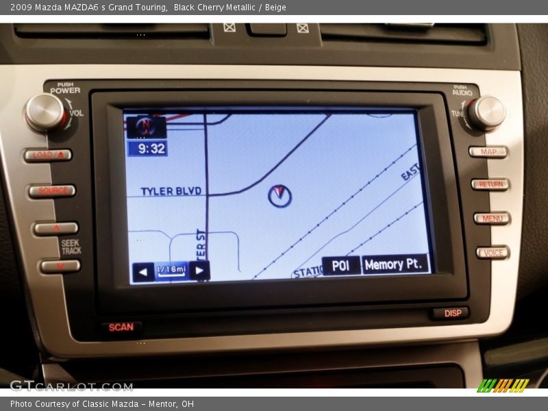 Black Cherry Metallic / Beige 2009 Mazda MAZDA6 s Grand Touring