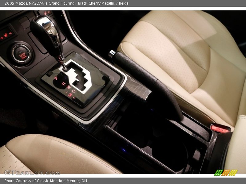 Black Cherry Metallic / Beige 2009 Mazda MAZDA6 s Grand Touring