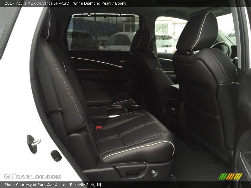 White Diamond Pearl / Ebony 2017 Acura MDX Advance SH-AWD