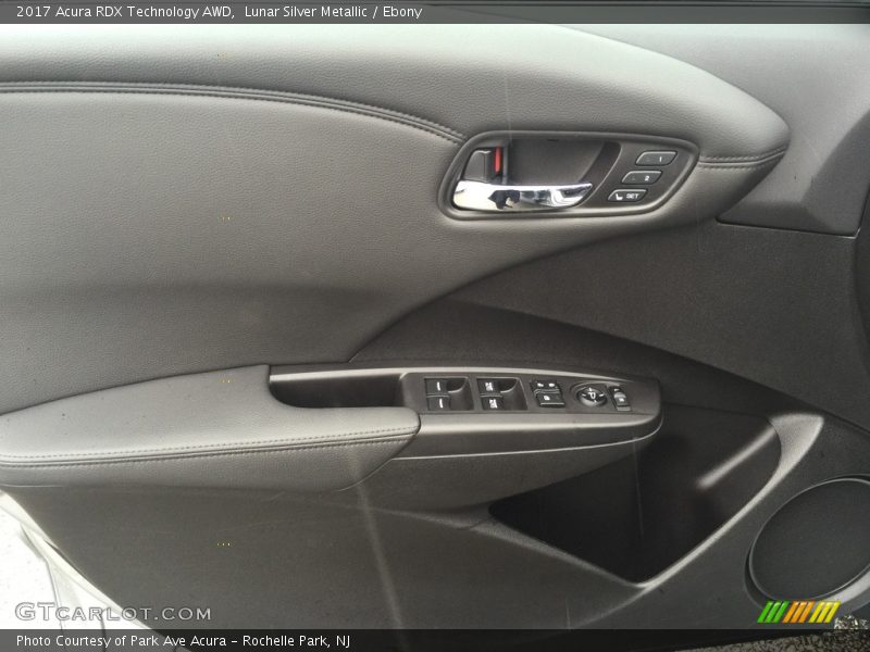 Lunar Silver Metallic / Ebony 2017 Acura RDX Technology AWD