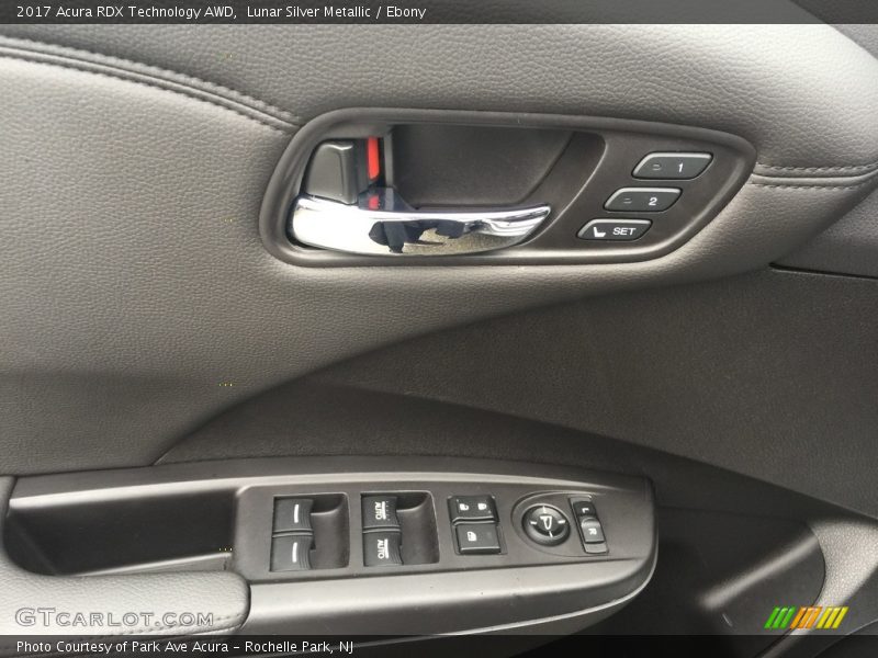 Lunar Silver Metallic / Ebony 2017 Acura RDX Technology AWD