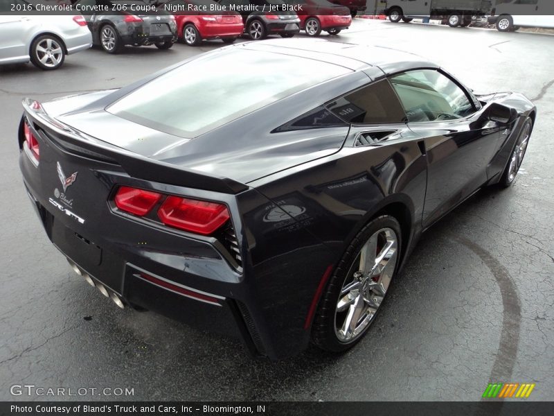 Night Race Blue Metallic / Jet Black 2016 Chevrolet Corvette Z06 Coupe