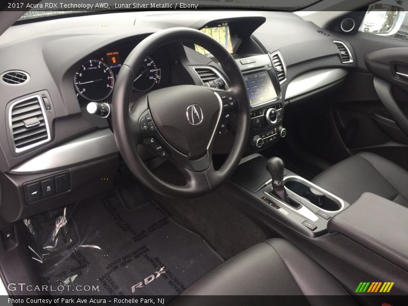 Lunar Silver Metallic / Ebony 2017 Acura RDX Technology AWD