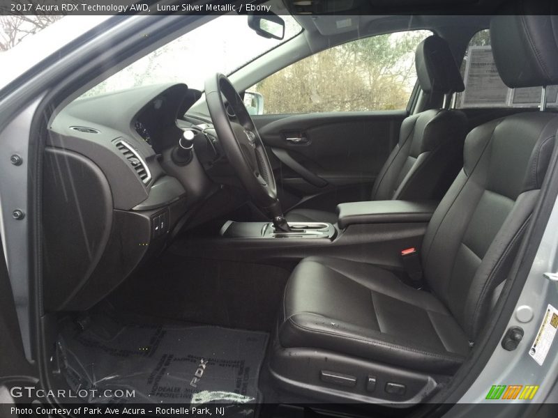 Lunar Silver Metallic / Ebony 2017 Acura RDX Technology AWD