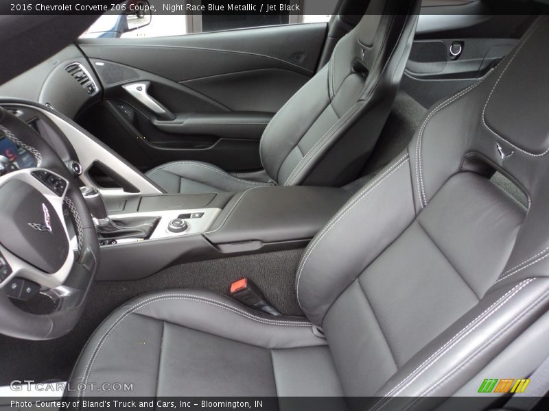 Night Race Blue Metallic / Jet Black 2016 Chevrolet Corvette Z06 Coupe