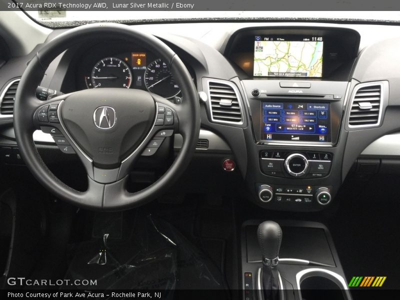 Lunar Silver Metallic / Ebony 2017 Acura RDX Technology AWD