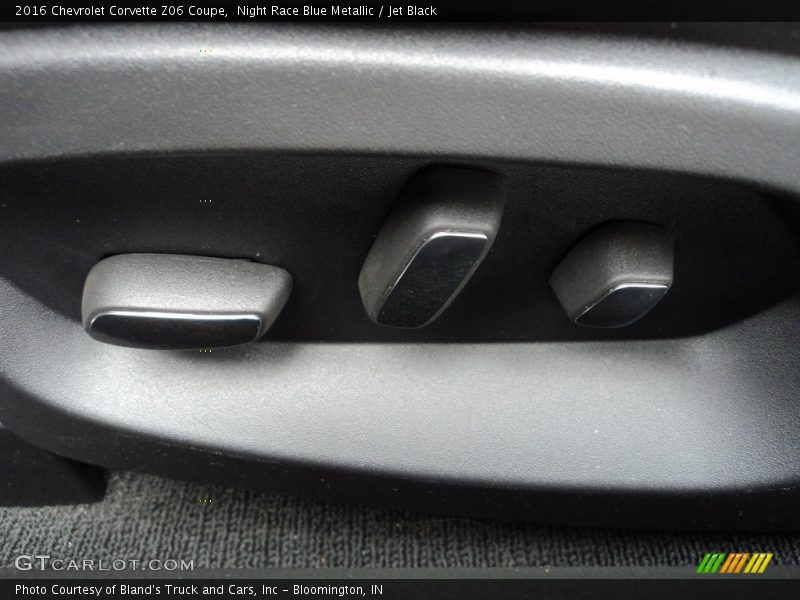 Night Race Blue Metallic / Jet Black 2016 Chevrolet Corvette Z06 Coupe